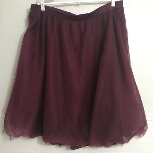 Charolette Russe Plus Tulle Skirt